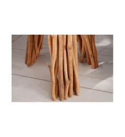 Invicta Interior Lampa podłogowa Driftwood 153 cm biała