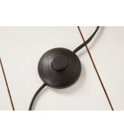 Invicta Interior - przedsprzedaż Lampa podłogowa Elit 147 cm czarna