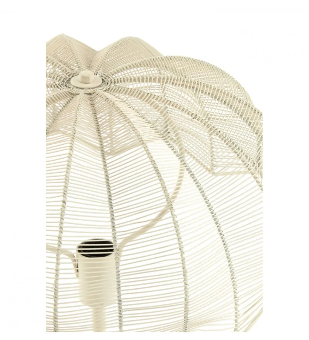 L&L Lampa podłogowa ESPELO 150 cm kremowa