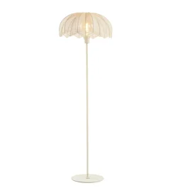 L&L Lampa podłogowa ESPELO 150 cm kremowa