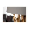 Invicta Interior Lampa podłogowa Euphoria 175 cm szarobrązowa
