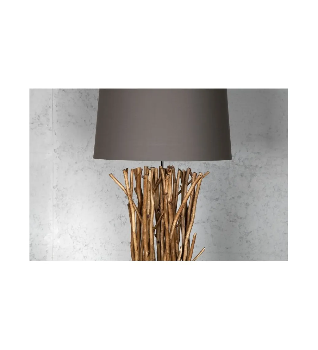 Invicta Interior Lampa podłogowa Euphoria 175 cm szarobrązowa