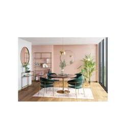 KDesign Lampa podłogowa Golden Goblet 160 cm złota