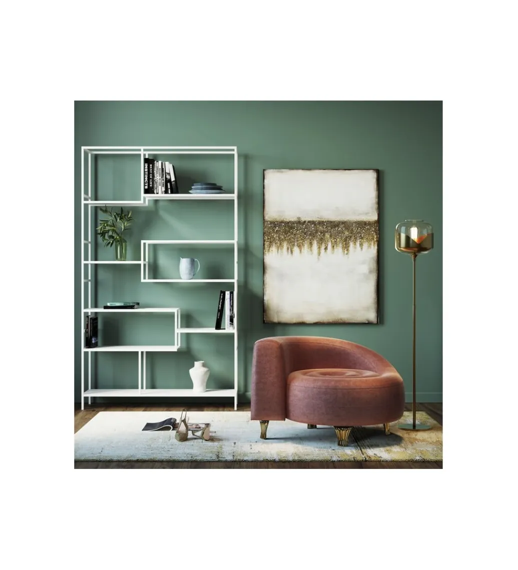 KDesign Lampa podłogowa Golden Goblet 160 cm złota