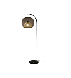 KDesign Lampa podłogowa GRATO 156 cm czarna