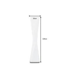 Invicta Interior Lampa podłogowa Harmony 120 cm biała