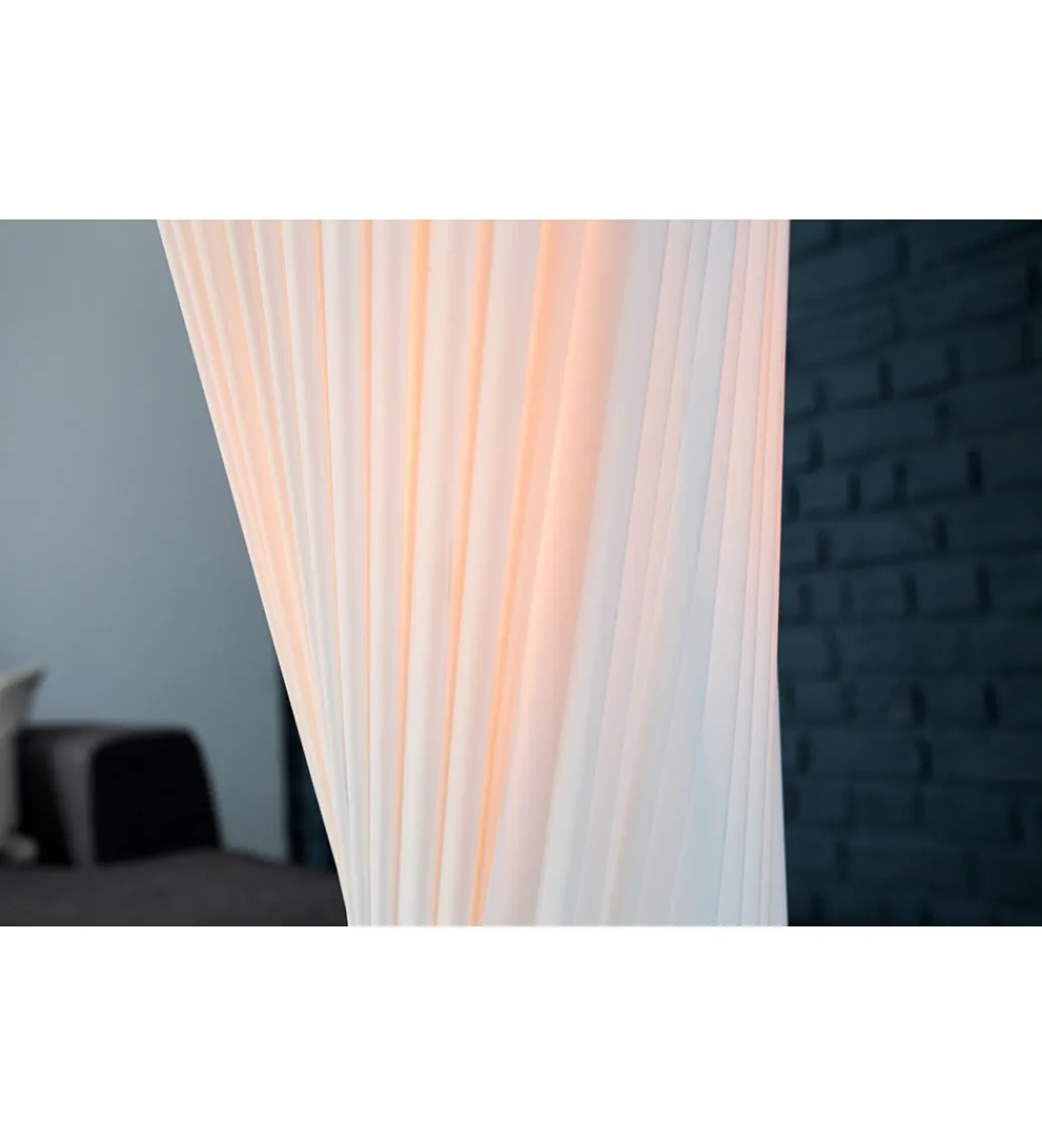 Invicta Interior Lampa podłogowa Harmony 120 cm biała