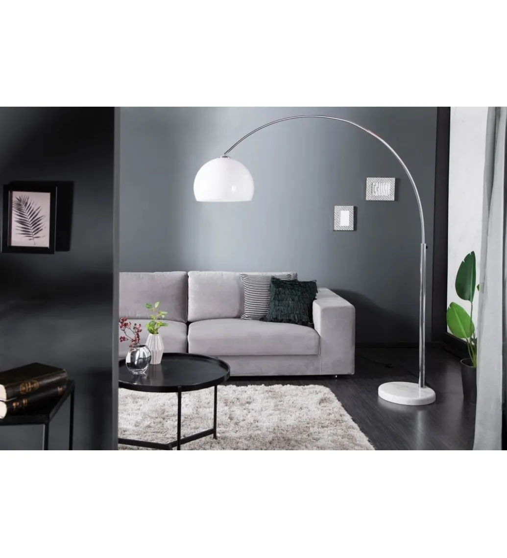 Invicta Interior Lampa Podłogowa II Big Bow biała