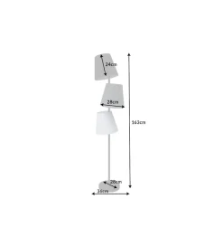 Invicta Interior Lampa podłogowa Levels 163 cm