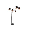 Invicta Interior Lampa podłogowa Levels 202 cm czarno złota