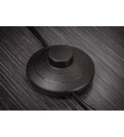 Invicta Interior Lampa podłogowa Levels 202 cm czarno złota