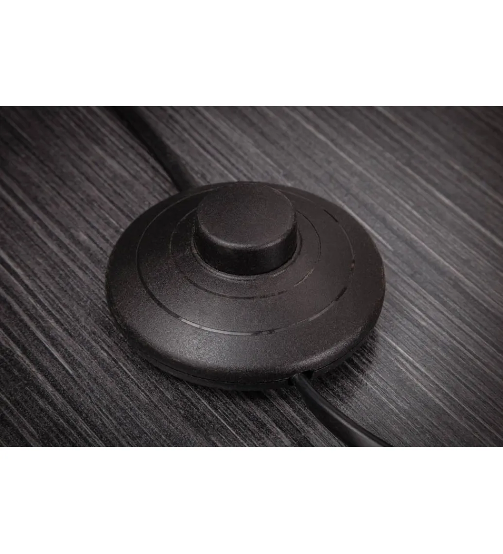 Invicta Interior Lampa podłogowa Levels 202 cm czarno złota