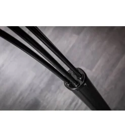 Invicta Interior Lampa podłogowa Levels 202 cm czarno złota