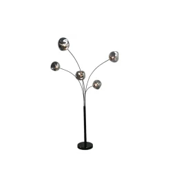 Invicta Interior Lampa podłogowa LIQUID DIAMOND 202 cm szara