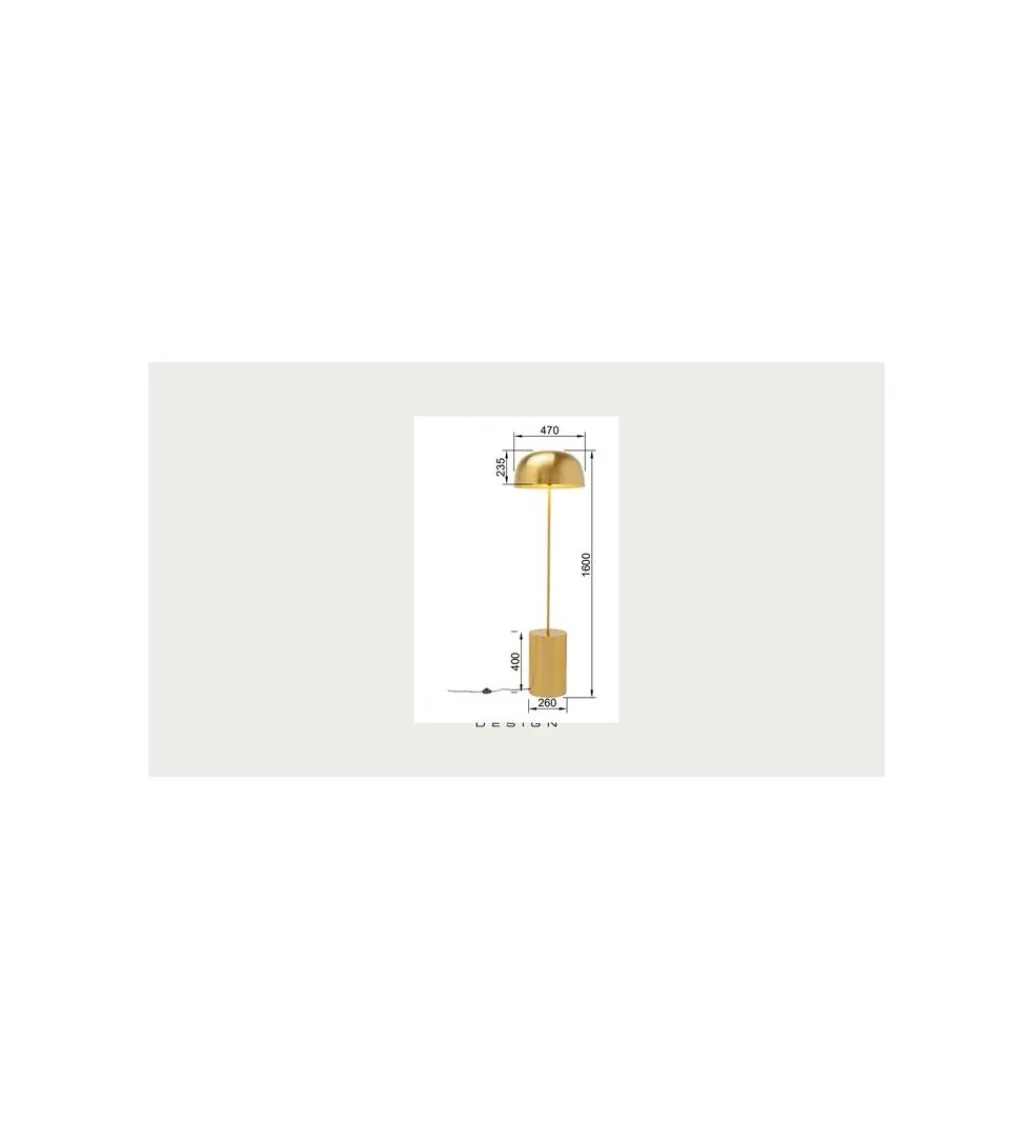 KDesign Lampa podłogowa LOUNGY 160 cm ercu