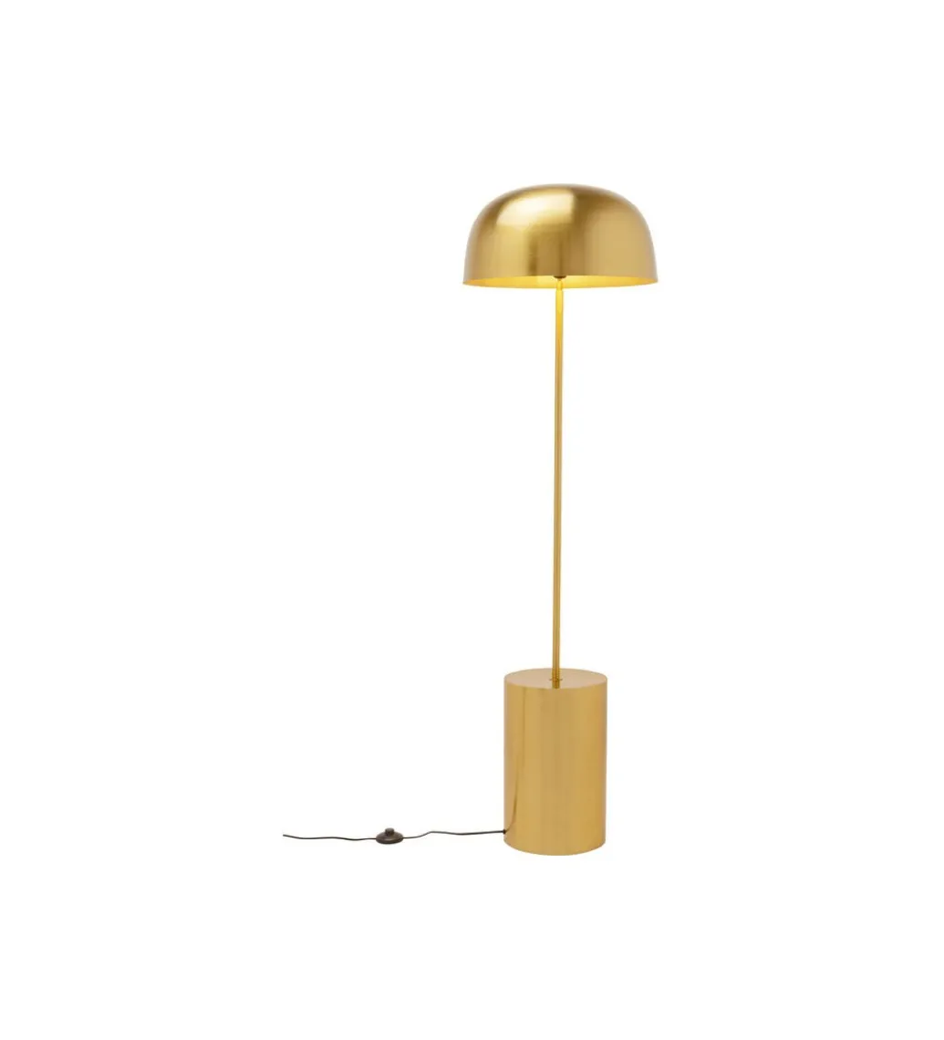KDesign Lampa podłogowa LOUNGY 160 cm złota