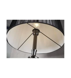 Invicta Interior Lampa podłogowa Lucie czarna