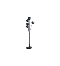 Invicta Interior Lampa podłogowa Magma 170cm czarne złoto