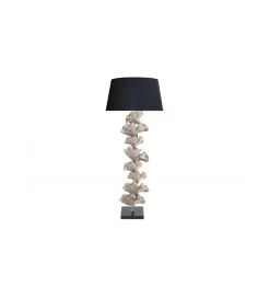 Invicta Interior Lampa podłogowa Morella 122 cm srebrna