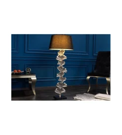 Invicta Interior Lampa podłogowa Morella 122 cm srebrna
