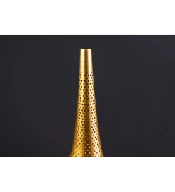 Invicta Interior - przedsprzedaż Lampa podłogowa ORIENT LIVING 50 cm ze złotym dekorem