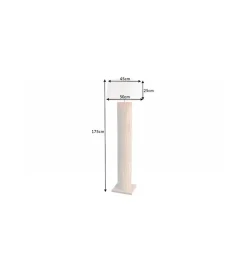 Invicta Interior Lampa podłogowa PATRAS 175 cm beżowa