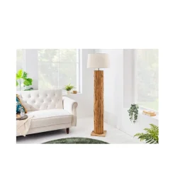 Invicta Interior Lampa podłogowa PATRAS 175 cm beżowa