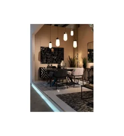 KDesign Lampa podłogowa SCALA BALLS 160 cm czarna
