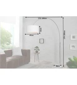 Invicta Interior Lampa stojąca  Lounge Deal Classic