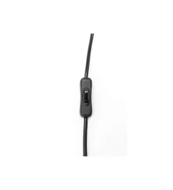 KDesign Lampa stołowa AL CAPONE 83 cm czarna