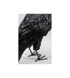 KDesign Lampa stołowa Animal Crow 34 cm czarna