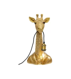 KDesign Lampa stołowa ANIMAL GIRAFFE 50 cm złota