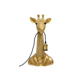 KDesign Lampa stołowa ANIMAL GIRAFFE 50 cm złota