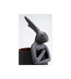 KDesign Lampa stołowa Animal Rabbit 50 cm czarna