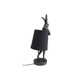 KDesign Lampa stołowa Animal Rabbit 50 cm czarna