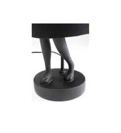 KDesign Lampa stołowa Animal Rabbit 50 cm czarna