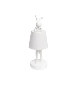 KDesign Lampa stołowa ANIMAL RABBIT 29 cm biała