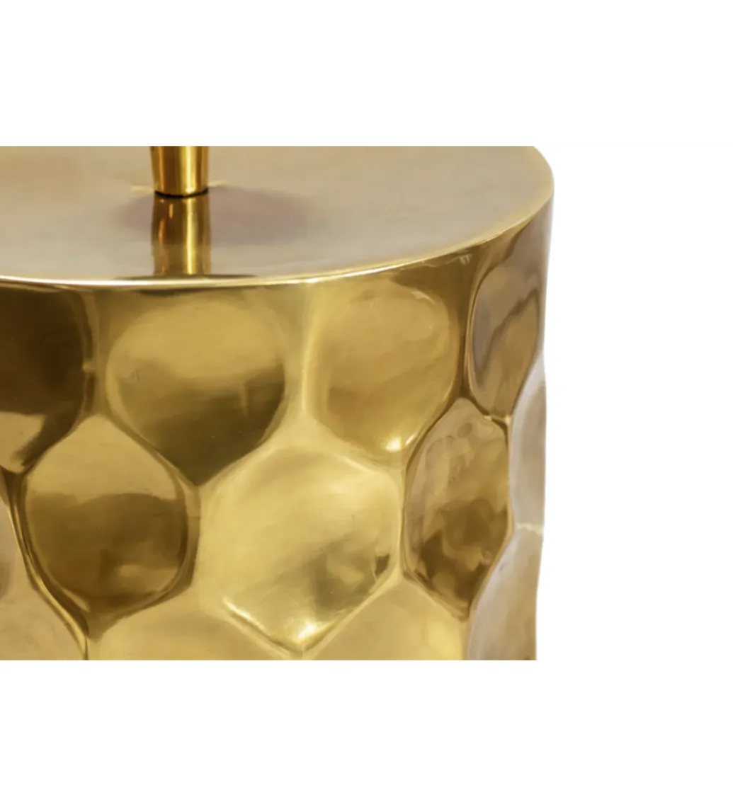 Invicta Interior Lampa stołowa AURELIA 55 cm czarna złota
