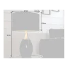 Invicta Interior Lampa stołowa Carla 60 cm czarna
