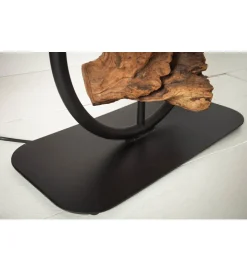 Invicta Interior - przedsprzedaż Lampa stołowa Elit 55 cm czarna