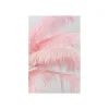 KDesign Lampa stołowa FEATHER PALM 60 Cm  Pióra różowa