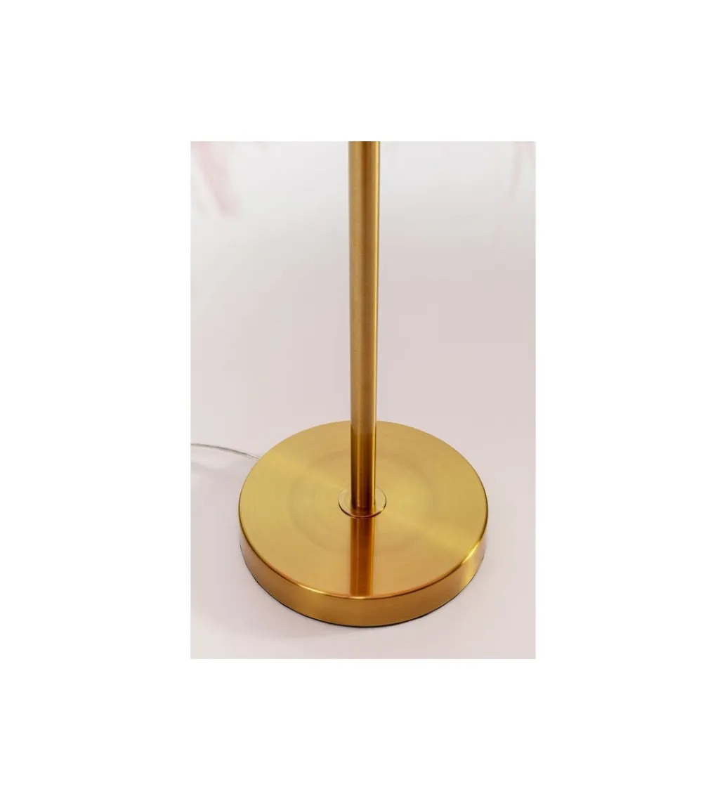 KDesign Lampa stołowa FEATHER PALM 60 Cm Pióra różowa