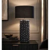 Belda Lampa stołowa SALZBURGO 62 cm czarna