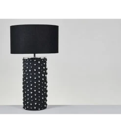 Belda Lampa stołowa SALZBURGO 62 cm czarna