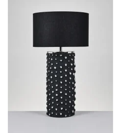 Belda Lampa stołowa SALZBURGO 62 cm czarna