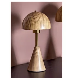 Imeri Lampa stołowa SOBREMESA 36 cm ceramika naturalna