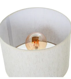 Exclusivas Lampa stołowa VENUS ceramika szara