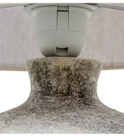 Exclusivas Lampa stołowa VENUS ceramika szara