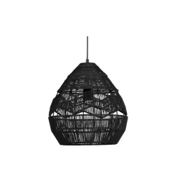 WOOOD Lampa wisząca ADELAIDE 25 cm czarna