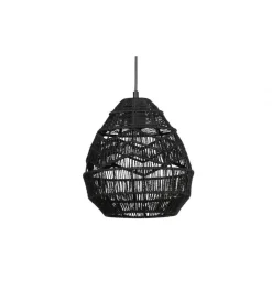 WOOOD Lampa wisząca ADELAIDE 25 cm czarna